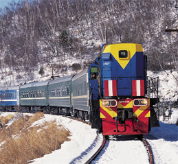 Train on the Ancient Silk Road